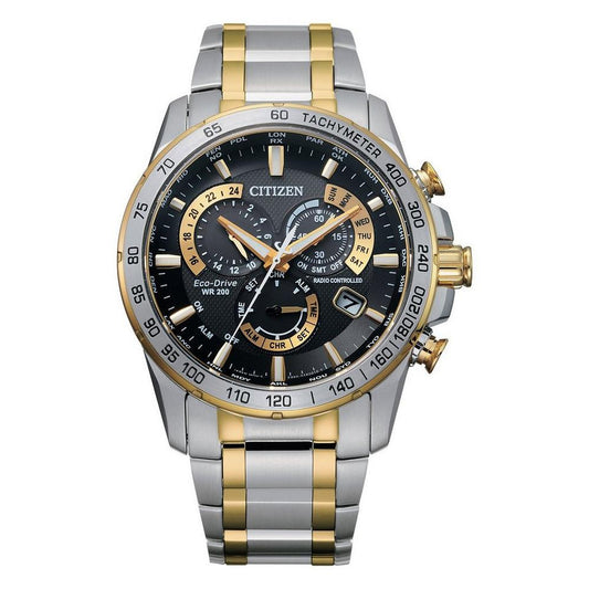 Citizen Perpetual Chrono Steel & Gold Tone Men's Watch